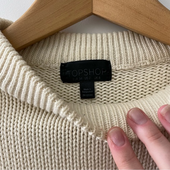 Knit Topshop Sweater - Picture 3 of 6